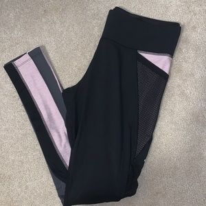 Victoria’s Secret Pink ultimate colorblock leggings